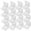 VILLFUL 400pcs Transparent Coin Holders Convenient Coin Clips for Collectors Paper Organizers for Various to Prevents Scratches and Sliding view 1