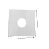 VILLFUL 400pcs Transparent Coin Holders Convenient Coin Clips for Collectors Paper Organizers for Various to Prevents Scratches and Sliding view 2