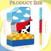 Hungdao Toy Inspired Birthday Piata for Kids Cartoon Cow Number Piata Decorations Summer Cartoon Game with Stick Red Scarf Blue Sky Cloud Boys Girls Baby Shower Farm Party Favor(Number 1) view 2