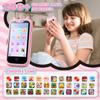 Kids Smart Phone for Girls Toys, 3.97" Touchscreen Kids Cell Phone , Christmas Birthday Gifts for Girls Age 3-12, Toddler Learning Play Toy Phone, 8GB Card Pink view 2