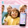 Kids Smart Phone for Girls Toys, 3.97" Touchscreen Kids Cell Phone , Christmas Birthday Gifts for Girls Age 3-12, Toddler Learning Play Toy Phone, 8GB Card Pink view 3