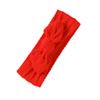 LDDCX 3 Pack 2.4''Baby Girl Floral Embroidery Eyelet Bow Headbands Newborn Hairband Baby Turban Knotted Headwrap for Toddler Hair Accessories.(FD90) (Red White Black) view 3