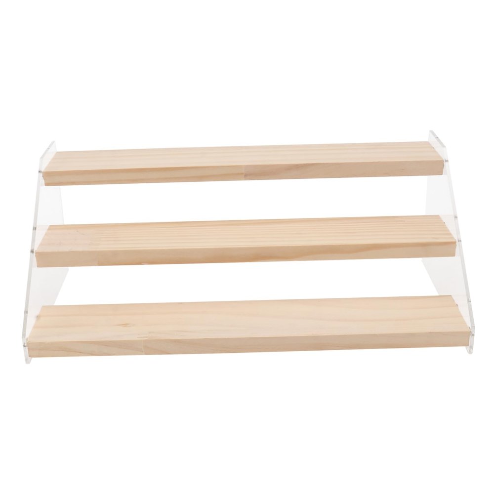 PRETYZOOM Doll Storage Rack 360 Round Display Toy Exhibition Holder Model Storage Rack for Craftwork High Stability Design