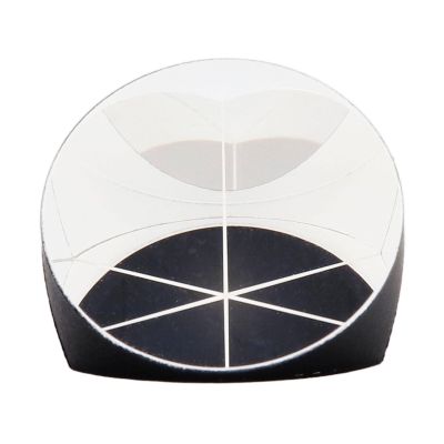 Corner Cube Prism, Crystal Photography Prism, Optical Glass Coated Polished, Full Rainbow Color Spectrum, Trihedral Retroreflector, HighAccuracy 25.4mm