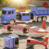 6-in-1 Transforming Robot Construction Vehicles for Kids  Magnetic STEM Toys Easy DIY Assembly, Educational Building Toy for Toddlers & Preschoolers view 3