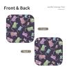 Animals-Cute Mousepad,MouseMat Print Valet for Women and Man Decorative Desk Organizer Tray Leather Bedside Vanity Tray view 2