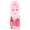 Depesche 13572 TOPModel Beauty and Me Lip Gloss Set with Lip Liner, Lipstick and Lip Gloss in Pink Tones, Small Makeup Guide Included view 2