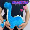 12'' Blue Brachiosaurus Plush Toys for Kids and Babies, Cute Dinosaur Stuffed Animals for Boys and Girls, Kawaii Dinosaur Plushies, Stuffed Animal Plush Toys for Dino Themed Party Decorations view 4