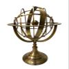 18" Astrolabe Brass Armillary Sphere  Zodiac Sign Engraved Armillary Globe, Home & Office Table Top Dcor view 2