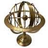 18" Astrolabe Brass Armillary Sphere  Zodiac Sign Engraved Armillary Globe, Home & Office Table Top Dcor view 3