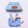 Clothes for 17cm Dolls Clothes Accessories(Just Clothes No Doll), Cute Jumpsuit&hat Outfit Suitable for 6.69inch (17cm) Doll Soft Cotton Clothing Replacement view 3