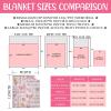TIANPEN Funny Axolotl Custom Baby Blanket - Personalized Axolotl Gifts with Name Information - Cute Animals Lovers Flannel Throws Decor for Boys Girls Toddler Newborn - 30X40 Inch for Baby view 4