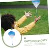 WHAMVOX 6pcs Mini Hand Throw Parachute Toy for Boy Girl Random Styles Lightweight Outdoor Parachute Soldiers for Boys and Girls Fun Party Favors and Games view 2
