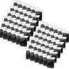 Black Air Dry Clay Wolwefa 72 Packs Air Dry Foam Clay, Moldable Super Light Clay Perfect for Arts, Crafts, Classroom Teaching view 1