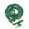 Ganesha Arts Natural Malachite Mala Necklace 6 mm Crystal Stone 108 Bead Jaap Mala view 1
