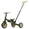 7 in 1 Baby Tricycle for 0 to 12 Months, Foldable Toddler Tricycle with Adjustable Parent Handle, Removable Pedals, Canopy, and Guardrail, Perfect for Outdoor Adventures (Dark Green) view 3