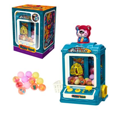 Odyssey Toys Claw Time- My First Crane Game for Kids |Mini Vending Machine Toy for Kids| Interactive Arcade Toy with Removeable Bear| Fun Music| Perfect for Birthday Parties