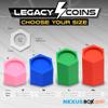 Nexus Box Coin Display Stand for Legacy MMPR - Morpher Coin Holder (Yellow, Large) view 2