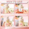 100 Pcs Bible Verse Stickers Pink Christian Stickers for Adults Women Faith Bible Religious Vinyl Waterproof Stickes for Water Bottles Laptops Phone Luggage Guitar view 4