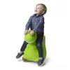 Bounce Buddies Dino Trish | Indoor & Outdoor Fun | Inflatable Riding Bouncy Dino (Green, Large) view 2