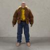 1/12 Scale Miniature Custom Handmade Animated X-Men Wolverine Logan Civilian Outfit for 6 inch Muscular Body Action Figure view 2