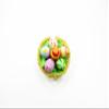 1:12 Miniature Clay Easter Egg Basket Dollhouse Food Holiday Decoration view 2