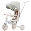 Baby Tricycle, Foldable Toddler Tricycle with Removable and Adjustable Parent Handle, Removable Pedal, Canopy, and Guardrail, for 12-72 Months (Blue) view 1