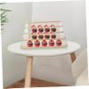 ADOCARN Wooden Tiered Display Stand for Dolls Figures Multi-level Organizer for Collectibles Cosmetics and Crafts Riser for Home Decor and Organization view 2