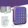 Sparkly Card Case Holder for Yoto Cards , 120-Pockets binder with Zipper view 2
