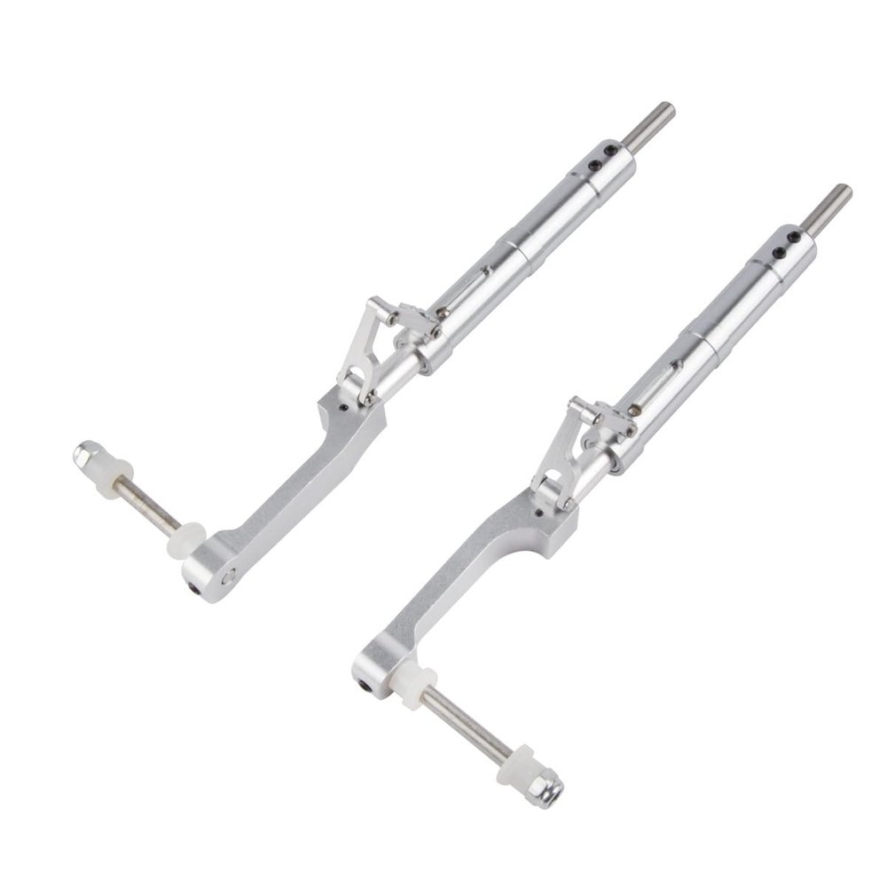 1 Set Alu Alloy Anti-Vibration Landing Gear for P57 RC Model Airplane 5xD4mmx161mm