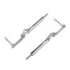 1 Set Alu Alloy Anti-Vibration Landing Gear for P57 RC Model Airplane 5xD4mmx161mm view 2