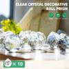 Crystal Prism 10PCS 1.6" Crystal Ball Prism K9 Hanging Suncatchers view 2