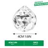 Crystal Prism 10PCS 1.6" Crystal Ball Prism K9 Hanging Suncatchers view 4