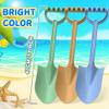 3PCS Beach Shovel Sandbox Toy, 16 inch Heavy Duty Shovel Garden Digging Bath Water Pool Toy for Kid Adult, Garden Digging Sand Toy Camping Travel Beach Essential view 2
