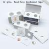 3 Assorted Sizes 150 Pieces Coin Flips 2" x 2" Cardboard Coin Holders Mylar Coin Flips for Colletors Coin Collection Supplies for Penny, Nickel, Quarter Collecting (20.5mm, 23mm, 25mm) view 3