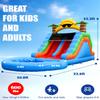 22.5ft Commercial Water Slide for Adults Kids (2 Water Slides&Giant Pool), 100% PVC Inflatable Adult Water Slides with Blower, Giant Inflatable Water Park for Adults Backyard Outdoor, 22.5x11x12ft view 2