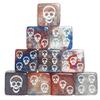 10 PC D6 dice 16mm Acrylic Dice Set for RPG MTG DND Dice Table Games and Board Games (Human Skeleton Blue) view 1