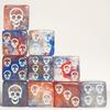 10 PC D6 dice 16mm Acrylic Dice Set for RPG MTG DND Dice Table Games and Board Games (Human Skeleton Blue) view 2