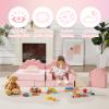 HAHASOLE Foam Climbing Toys for Toddlers, 13pcs Climb and Crawl Activity Playset, Soft Play Climbing Blocks for Toddlers, Indoor Crawling Sliding Toys, High-Density Foam Play Structures for Playroom view 2