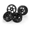 1.9 Carbon Fiber Beadlock Wheels Rim for 1/10 RC Rigs Crawler SCX10 Capra TRX4 TF2 Gmade R1 Element Enduro CC01 DIY (Black D) view 4