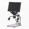 7 Inch LCD Digital Microscope with 1X-1200X Magnification, 8 LED Lights, HD Camera for Coin, PCB Soldering, and Kids' Use view 1