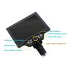 7 Inch LCD Digital Microscope with 1X-1200X Magnification, 8 LED Lights, HD Camera for Coin, PCB Soldering, and Kids' Use view 2