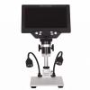 7 Inch LCD Digital Microscope with 1X-1200X Magnification, 8 LED Lights, HD Camera for Coin, PCB Soldering, and Kids' Use view 3