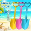 Beach Toy Shovel Heavy Duty Plastic Sand Spade Scoop Tools, Sandbox Sand Essential Toy for Kid Adult, Garden Plant Digging Bath Water Pool Toy Birthday Gift view 2