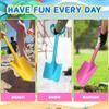 Beach Toy Shovel Heavy Duty Plastic Sand Spade Scoop Tools, Sandbox Sand Essential Toy for Kid Adult, Garden Plant Digging Bath Water Pool Toy Birthday Gift view 4