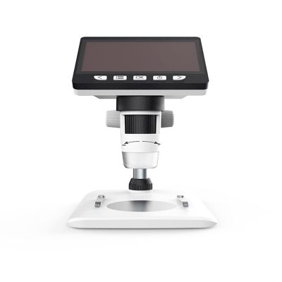 4.3 Inch 1080P Digital USB Microscope, 50X-1000X Magnification, Coin & Jewelry Microscope with 8 Adjustable LED Lights