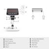 4.3 Inch 1080P Digital USB Microscope, 50X-1000X Magnification, Coin & Jewelry Microscope with 8 Adjustable LED Lights view 4