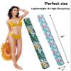 2 Pack Inflatable Pool Noodle Floats, 54 Large Swim Pool Noodles for Floating, Soft Fabric Covered Swimming Noodles Toys for Adults Pool Accessories, Premium Buoyancy for Swimming Floating view 3