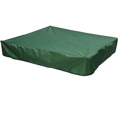 Children's Toy Sand Box Garden Yard Square Small Waterproof Bath Blanket Parasol Green 180 x 180 cm