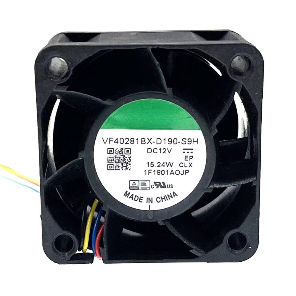 40mm 4cm Racing Car Booster High Speed Motor Cooling Fan VF40281BX-D190-S9H 40X40X28mm 12V Dual Ball Bearing 25000RPM